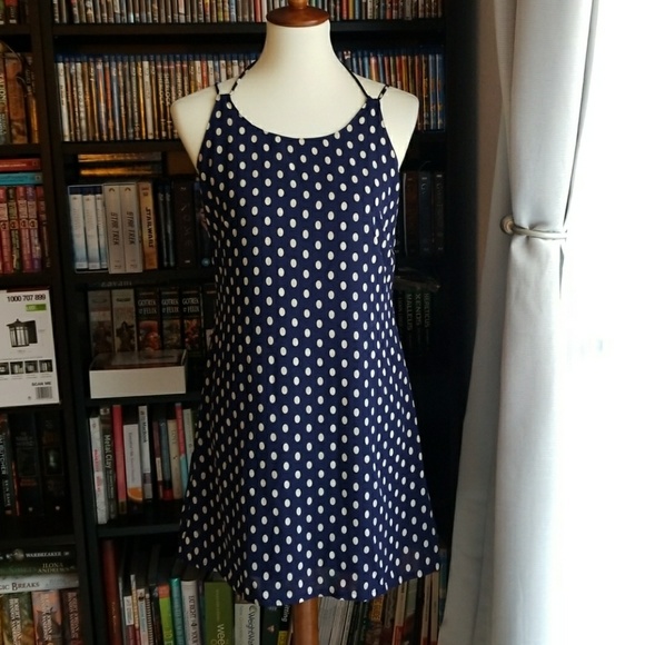 esprit polka dot dress